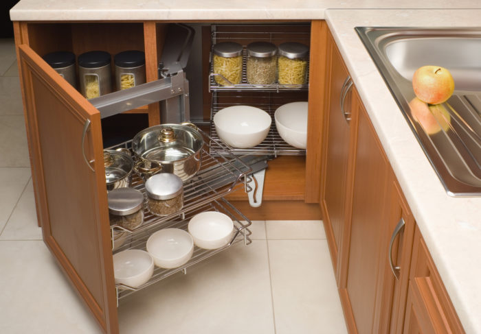 These creative kitchen storage designs won't break your budget and they'll help you stand out from the comps! Your buyers will notice and appreciate it.